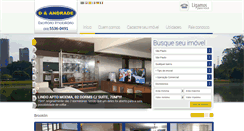 Desktop Screenshot of dandradeimoveis.com